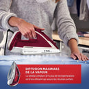 T-fal New UltraGlide Plus Calc-collector - Red