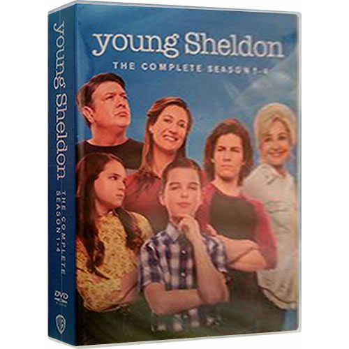 Young Sheldon: Complete Series 1-4 DVD- English only